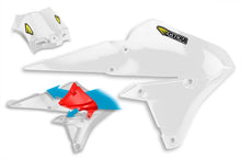 Load image into Gallery viewer, Cycra 15-19 Yamaha WR250F Powerflow Radiator Shrouds - White