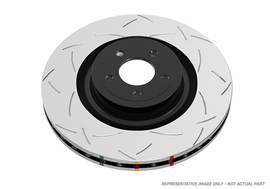 DBA 2/99-02 Audi S4 2.7L Twin Turbo Rear Slotted 4000 Series Rotor