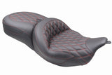 Mustang 08-25 Harley FL Touring Rd King Sp, Rd Glide Ltd, Dble Diamond Super Touring - Black/AB