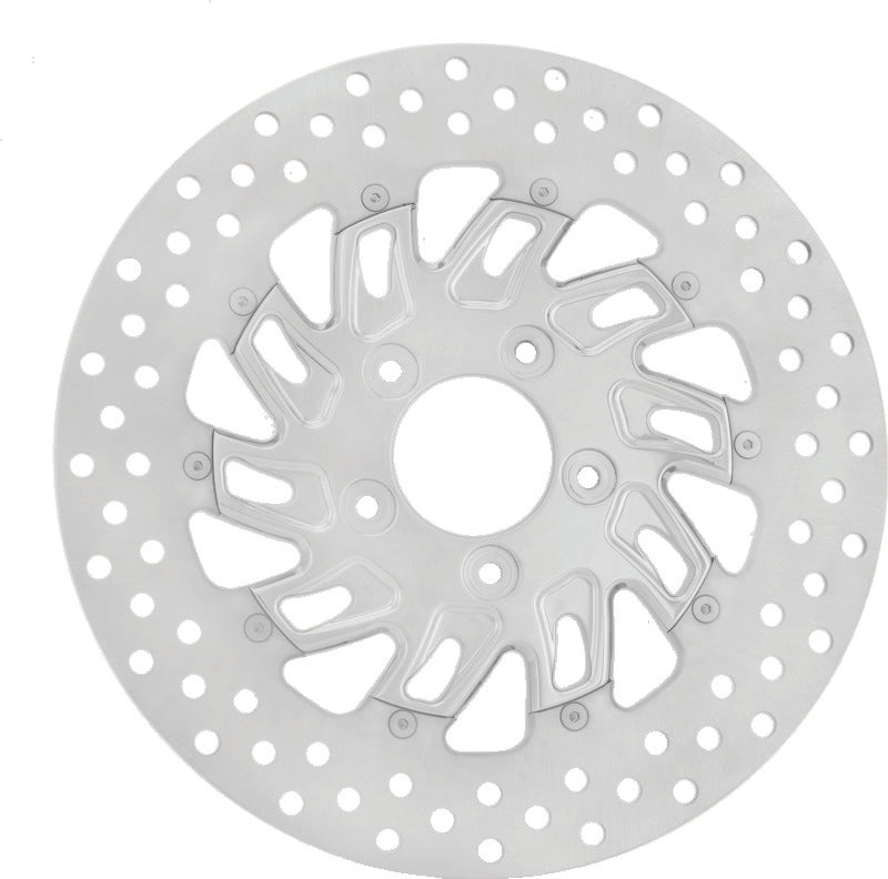Performance Machine Disc/Carr 11.8 Supra Front Right - Chrome