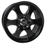 Enkei M6 Universal Truck&SUV 18x8.5 30mm Offset 5x150 Bolt Pattern 110mm Bore Dia Black Wheel