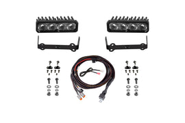 Diode Dynamics 2014-2024 Toyota 4Runner SS6 Sport LED Kit Yellow Driving 3000K