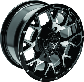 QuadBoss Barbwire 14X7 - 5+2 - 4/137 - Black Machined