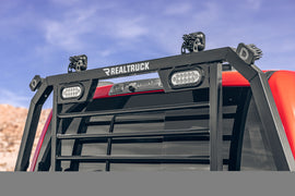 BackRack 99-24 Ford F-250/350/450 SuperDuty (17-24 Alum. Body) SRL Rack Lighted Frame ONLY Req. HW