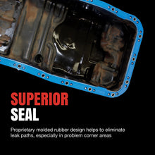 Load image into Gallery viewer, Fel-Pro Jeep Wrangler OS 13881 C-1 Engine Oil Pan Gasket Set Blue Stripe cork-rubber