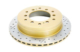 DBA 03-09 Lexus GX470 Rear Drilled & Slotted Street Series Rotor