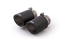 Load image into Gallery viewer, Remus Carbon 84mm Angled Titanium Internals w/Adjustable Clamp Tail Pipe Set (Quad Tips)