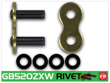 Load image into Gallery viewer, RK Chain GB520ZXW-RIVET - Gold