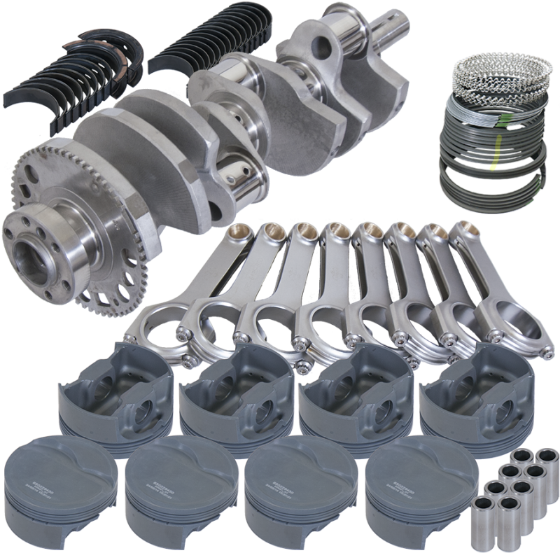 Eagle Chevy LS7 4.000in Crank 58 Tth Reluctor 6.125in H-Beam -18cc 4.130in Pistons Rotating Assembly
