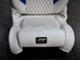 PRP EnduroDaily Reclining Suspension Seat - Black/Purple Vinyl - Passenger