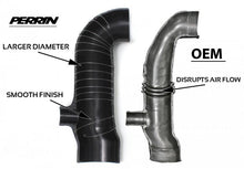 Load image into Gallery viewer, PERRIN 02-07 Subaru WRX / 04-21 STI Turbo Inlet Hose 3in. (For Aftermarket Turbos Only) - Black - GTR Auto