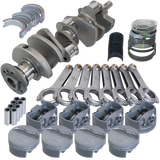 Eagle Pontiac 400 4.250in Crank 6.800in H-Beam -6cc Flat Top 4.155in Pistons Rotating Assembly