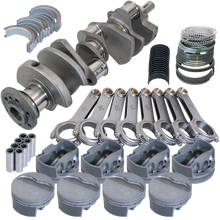 Load image into Gallery viewer, Eagle Pontiac 400 4.250in Crank 6.800in H-Beam -6cc Flat Top 4.185in Pistons Rotating Assembly