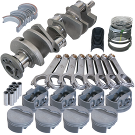 Eagle Pontiac 400 4.250in Crank 6.800in H-Beam -6cc Flat Top 4.185in Pistons Rotating Assembly