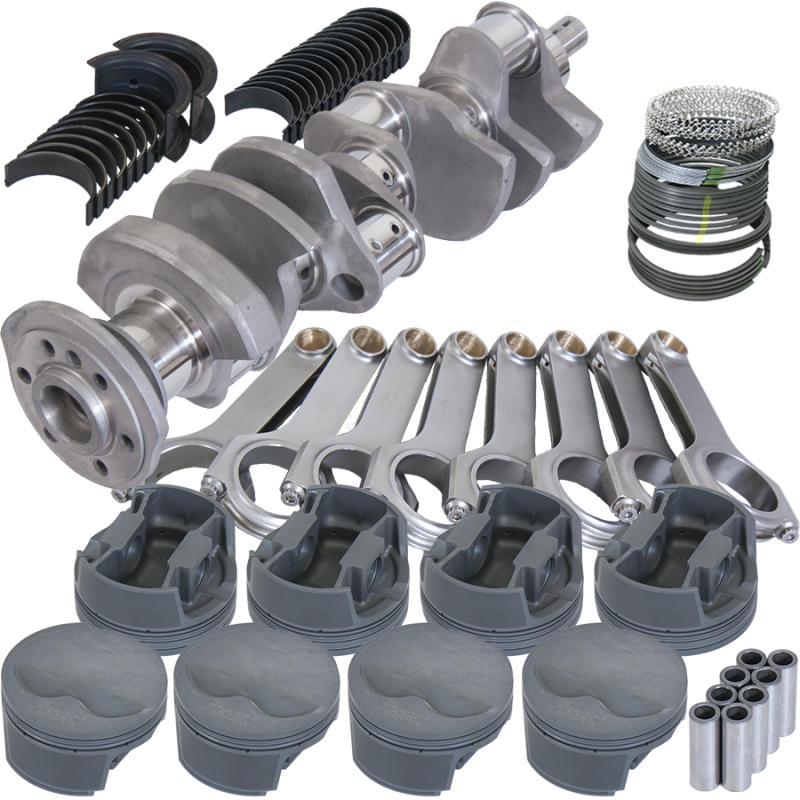 Eagle Chevy 400 3.750in Crank 6.000in H-Beam -5cc Flat Top 4.125in Pistons Rotating Assembly