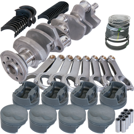 Eagle Chevy 400 3.750in Crank 6.000in H-Beam -5cc Flat Top 4.165in Pistons Rotating Assembly