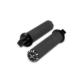 Burly Brand Universal Hawk  Footpeg Set Billet - Black Machined