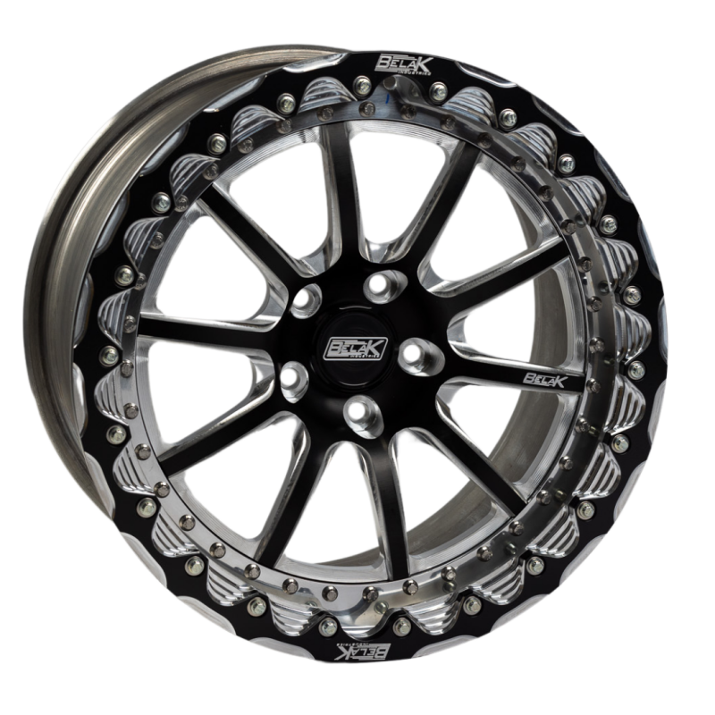 Belak 17x10.5 / 8.25in BS / 5x120 BP / Low Pad / Series 4 Wheel - Single Beadlock