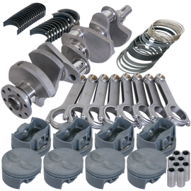 Eagle Chrysler RB 4.250in Crank 7.100in H-Beam -8cc Flat Top 4.375in Pistons Balanced Assembly