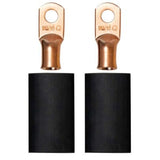 Moroso 5/16in Dia Stud 1 GA Wire Crimp/Solder Battery Cable Terminal Kit (2 Pack)