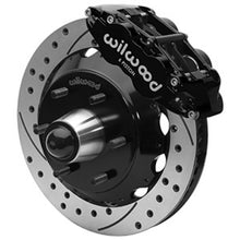 Load image into Gallery viewer, Wilwood 63-87 C10 CPP Spindle FNSL6R Front BBK 13in Drilled/Slotted 6x5.5 BC - Black
