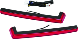 Kuryakyn Tracer Tour Pak Side Lights Red Lens