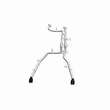 Load image into Gallery viewer, Magnaflow 2020+ Chevrolet Silverado 2500/3500HD Street Series Cat-Back Performance Exhaust System