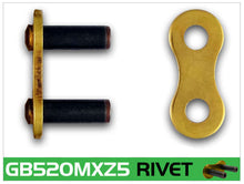 Load image into Gallery viewer, RK Chain GB520MXZ5-RIVET - Gold