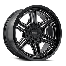 Load image into Gallery viewer, Mayhem 8117 Hermosa 20x9 / 5x127 BP/ 18mm Offset / 87mm Hub Black/Milled Wheel