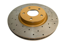 Load image into Gallery viewer, DBA 06+ MazdaSpeed3 Front Drilled &amp; Slotted Street Series Rotor