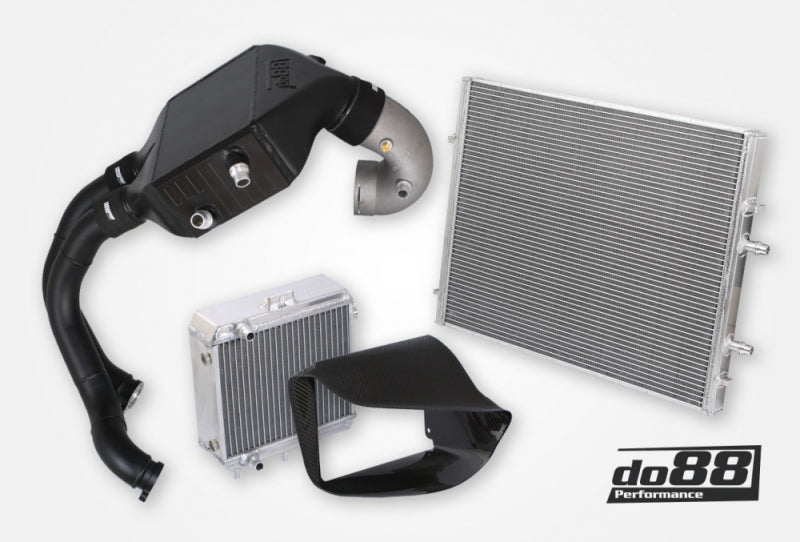 do88 15-20 BMW M3/M4 (F8X) BigPack Intercooler Kit w/Intercooler + Pipes + Radiators