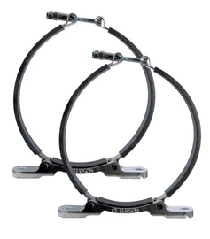 Peterson Fluid Systems 6in Flat Mount Brackets (Pair)