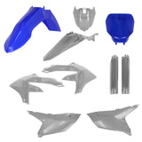 Acerbis 2024 Yamaha YZ250F/ 23+ YX450F/FX Full Plastic Kit w/Tank Cover - Blue/Gray