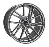 Enkei TD5 18x8.0 5x100 45mm Offset 72.6mm Bore Storm Gray Wheel