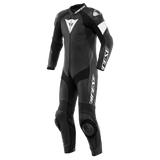 Dainese Tosa 1PC Leather Suit Perforated Black/Black/White Size - 48