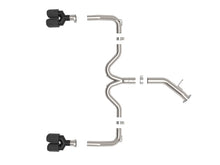 Load image into Gallery viewer, aFe 22-24 Kia Forte GT 1.6L 3in-2.5in 304 Stainless Steel Axle-Back Exhaust w/ Carbon Fiber Tips