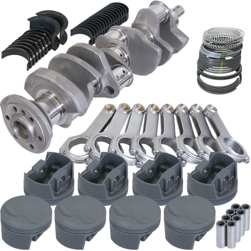Eagle Chevy 400 3.750in Crank 5.700in H-Beam -5cc Flat Top 4.125in Pistons Rotating Assembly