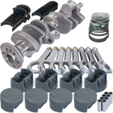 Eagle Chevy 400 3.750in Crank 5.700in H-Beam -5cc Flat Top 4.125in Pistons Rotating Assembly