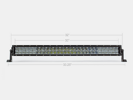 Cali Raised 16-23 Tacoma Stealth Bumper Second 32In Light Bar With Relocation Mounts - Combo