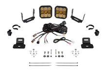 Load image into Gallery viewer, Diode Dynamics 17-24 Can-Am Maverick X3 SS5 Stage Series Ditch Light Kit - Sport Yellow Combo