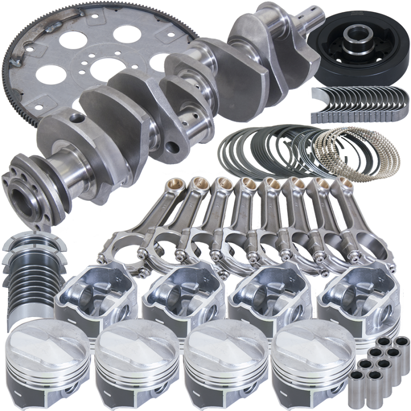 Eagle Chevy 454 4.000in Crank 6.135in I-Beam Rod 22cc 4.310in Pistons 168 Tooth FP Balanced Assembly