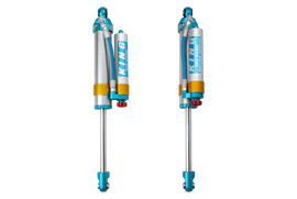 King Shocks 2005+ Ford F-550 2.5 Dia. Piggy Hose Reservoir Shock w/ Adjuster (Pair)