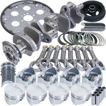 Load image into Gallery viewer, Eagle Chevy 350 3.750in Crank 5.700in I-Beam Rods -7cc Flat Top 4.000in Pistons Balanced Assembly