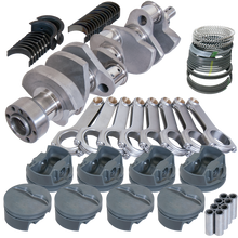 Load image into Gallery viewer, Eagle Chevy LT1 350 1Pc 3.875in Crank 6.000in H-Beam Stroker Rods 4.040in Pistons Rotating Assembly