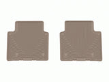 WeatherTech 22-23 Jeep Grand Cherokee WL (Incl. 2022 4xe) Rear Rubber Mats - Tan