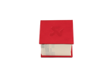 Akrapovic Leather Memo Notepad - Red