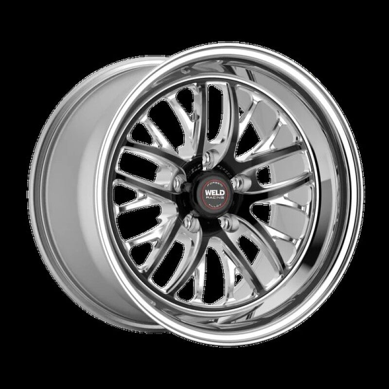 Weld S82 20x12 / 5x115mm BP / 6.75in. BS Black Wheel (3.18 ID High Pad)
