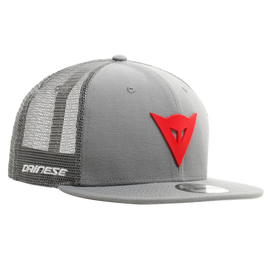 Dainese 9Fifty Trucker Snapback Cap Grey/Red - One Size