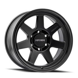 Mayhem 8307 Convoy 17x9 / 6x139.7 BP / -6mm Offset / 106mm Hub Satin Black Wheel