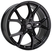 Load image into Gallery viewer, Enkei Vulcan 18X8.0 45mm Offset 5x100 Bolt 72.6mm Bore Gloss Black Wheel